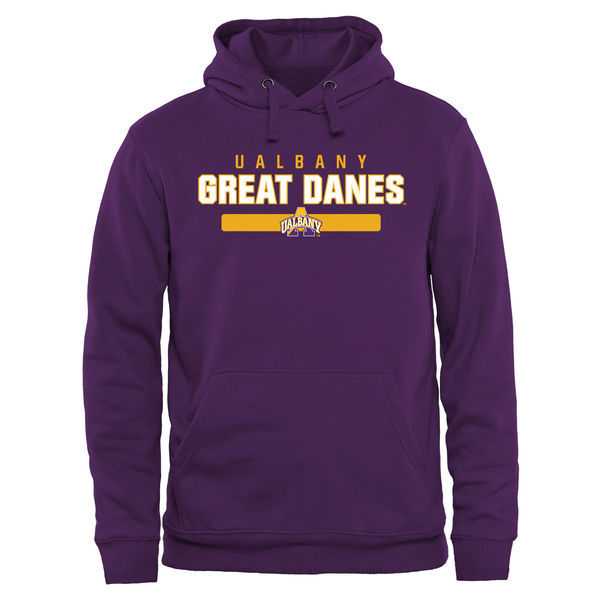 Men's Albany Great Danes Team Strong Pullover Hoodie - Purple,We sell and wholesale Men's Albany Great Danes Team Strong Pullover Hoodie - Purple on line form chian!